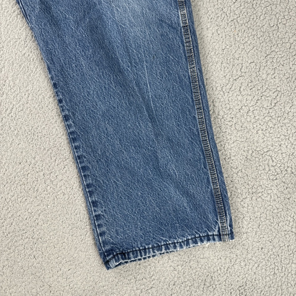 Vtg Big Ben Carpenter Jeans Men 44x26* Blue Workwear Made in USA 5RO9MDZ - Picture 9 of 16
